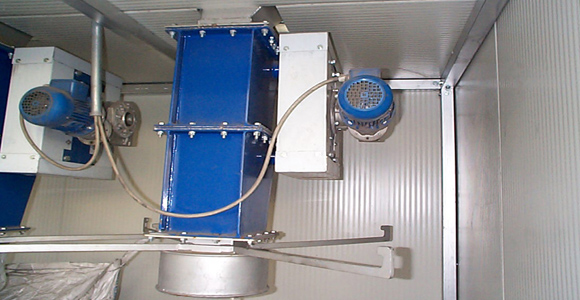 airlock flap gate valve