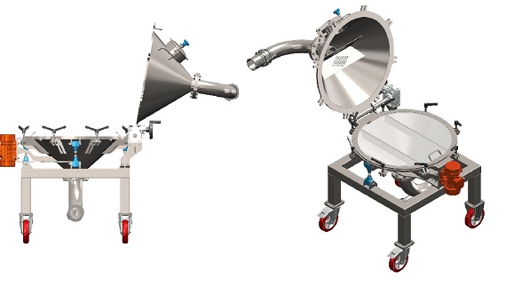inline rotary sifter